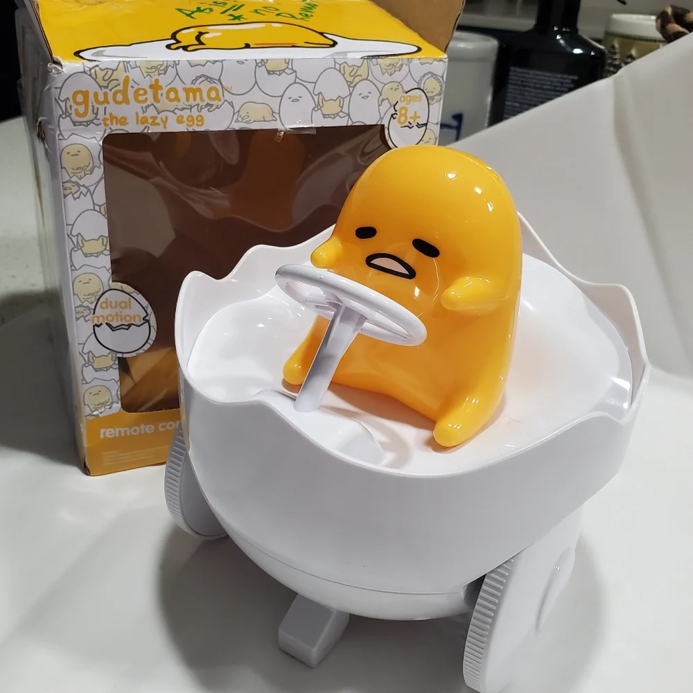 Sanrio Gudetama The Lazy Egg   For Display - NO REMOTE